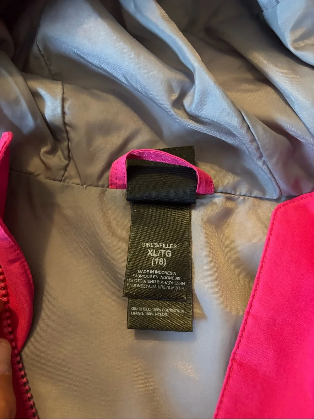 The North Face vibrant hot